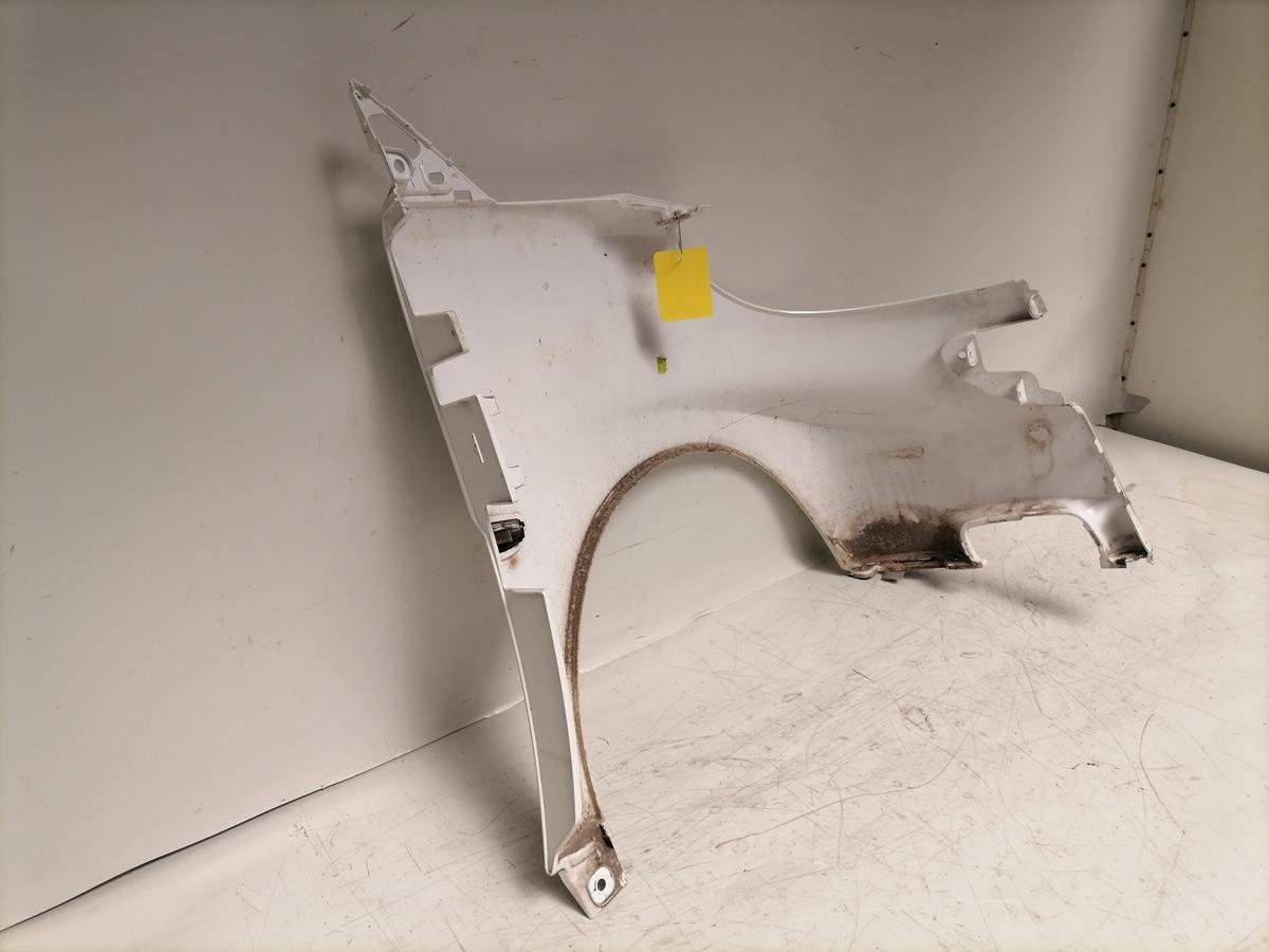 Smart Fortwo 451 ED3 original Kotfl&uuml;gel Sto&szlig;stangenecke vorn links EAZ Wei&szlig; Bj.2013